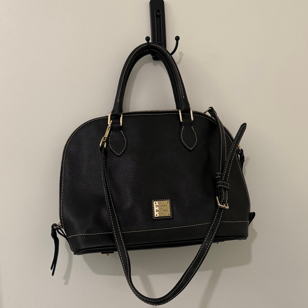 Black Dooney & Bourke and Leather Handbag